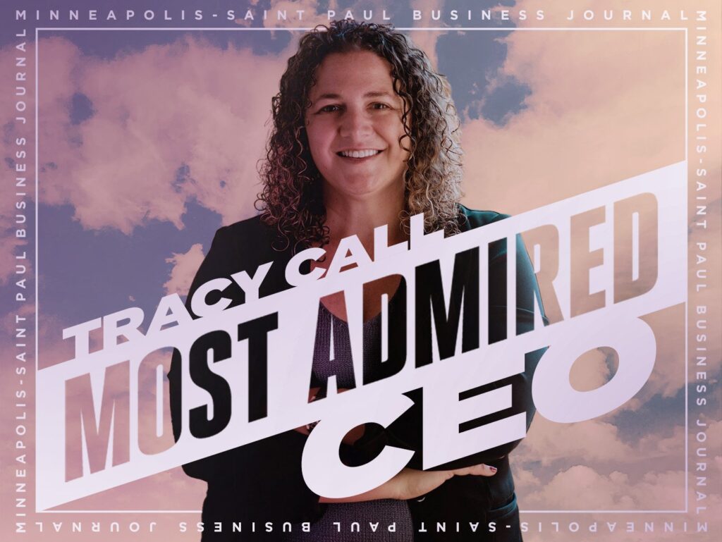 Tracy Call of Media Bridge awarded the Most Admired CEO award