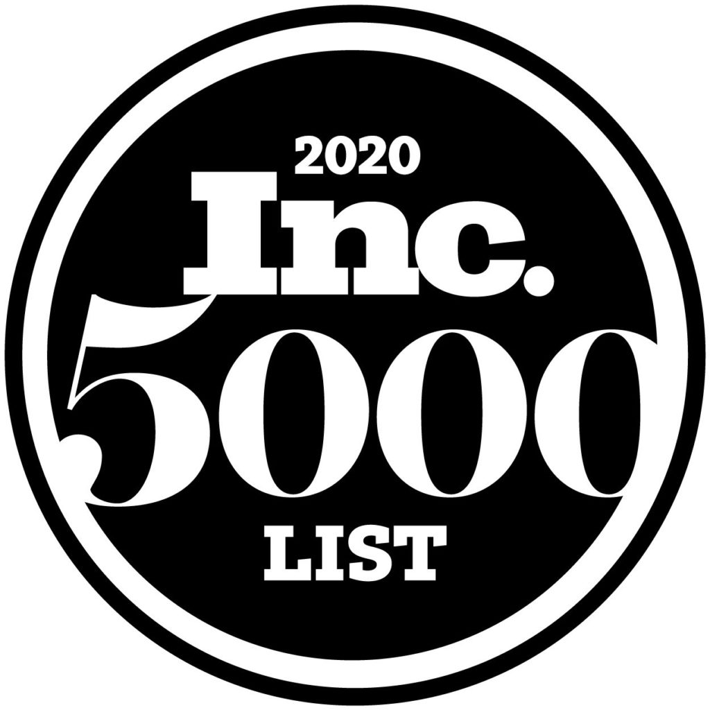 Inc. 5000 list - 2020 Media Bridge